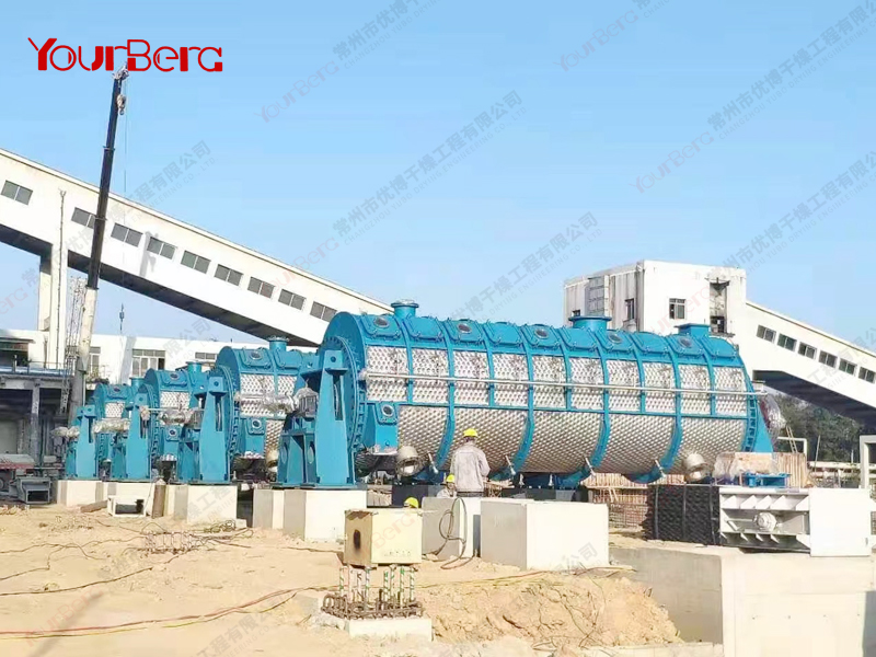 生物發(fā)酵污泥干燥機-石藥集團(tuán)內(nèi)蒙常盛制藥