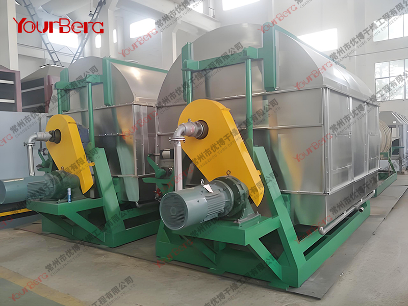 苯甲酸滾筒刮板干燥機-武漢有機化工、嘉興化工